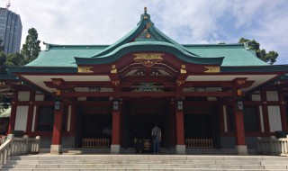 安産祈願で有名な赤坂の日枝神社