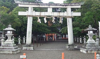 滋賀・賀茂神社の鳥居