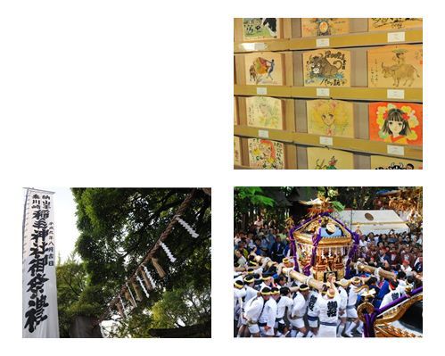 神奈川安産祈願稲毛神社の夏祭り