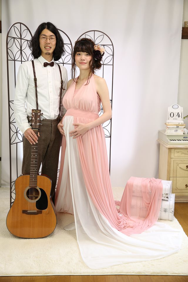 マタニティフォト】谷根千にある古民家スタジオで安らぎの撮影