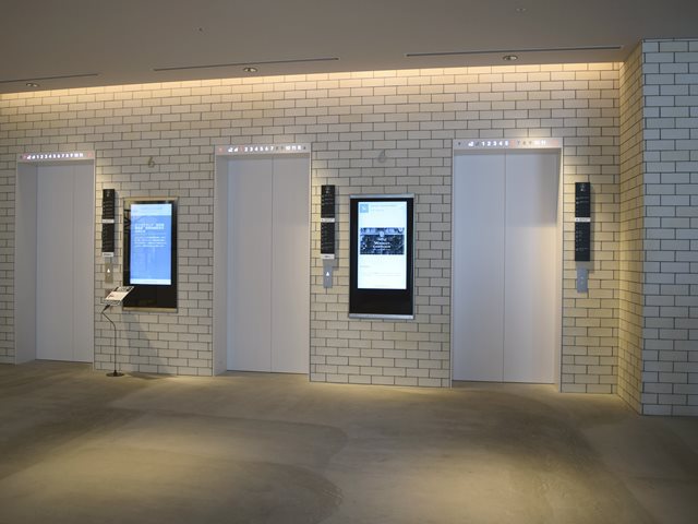 東急プラザ銀座のエレベーターは3機