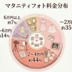 マタニティフォト料金分布