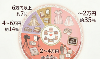 マタニティフォト料金分布